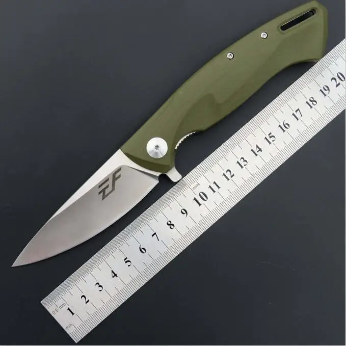 A2 Eafengrow EF26 58-60HRC D2 лезвие G10 Ручка EDC Складной нож инструмент для выживания кемпинга охотничий карманный нож Тактический Открытый инструмент - Цвет: A2
