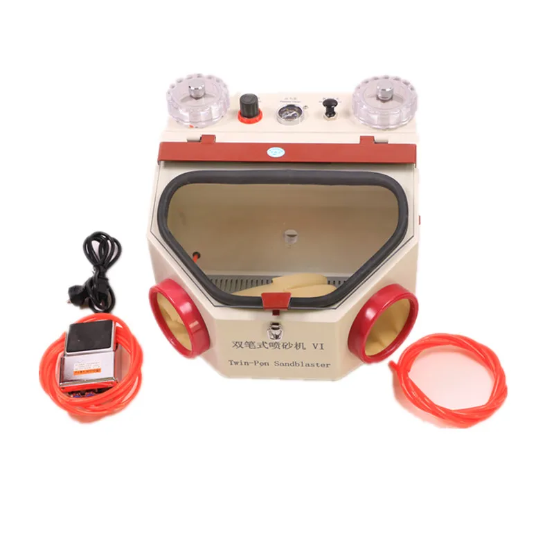 Стоматологическая двухручная пескоструйная установка стоматологическая
