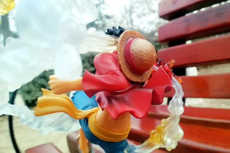 Аниме One Piece Monkey D Luffy Gomu no Red Hawk Боевая версия ПВХ фигурка куклы игрушки|toy armchair|doll
