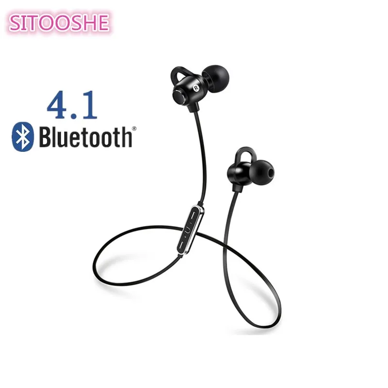 SITOOSHE Гибридные Bluetooth наушники Pro HD In Ear Беспроводные с микрофоном для мобильного