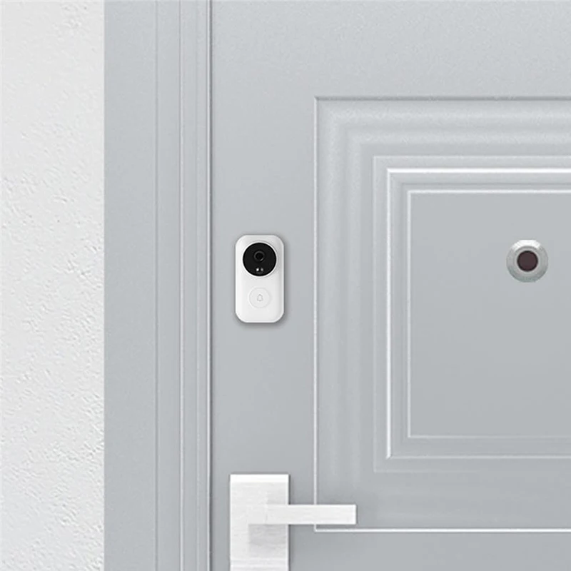 Xiaomi Mijia дверной звонок 720P IR двухстороннее аудио видео Обнаружение движения AI идентификация лица SMS Push домофон облачная система хранения