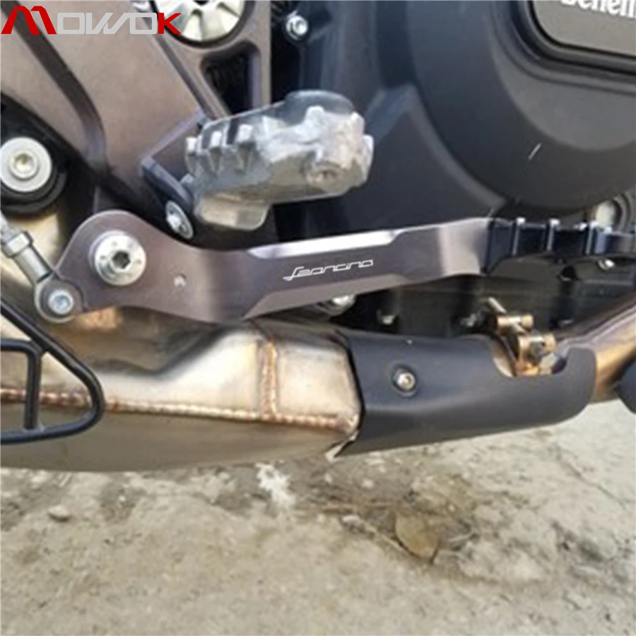 Для Benelli leoncino500 leoncino 500 Nieuwe Ontwerp Motor Fiets Rempedaal& gear Shifting Hendel Paar CNC aluminum Pedaal
