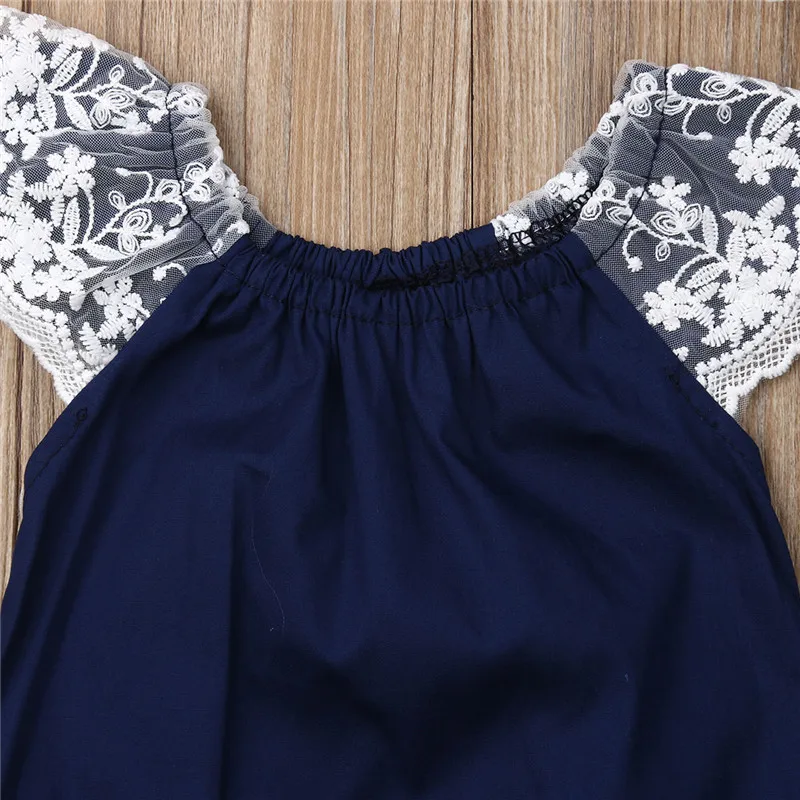 2 шт. детское кружевное боди с рукавами фонариками|Боди для малышек| |