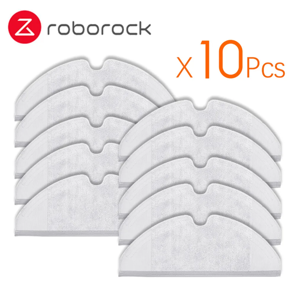 10 шт. подходит для Xiaomi Roborock Robot S50 S51 Запчасти для пылесоса комплект швабры поколения 2 Сухой Влажной уборки