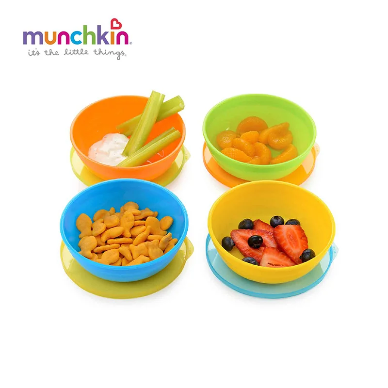 Munchkin baby Love a Bowls Набор для кормления младенцев набор детская посуда BPA