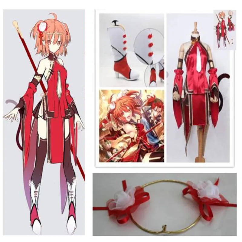 Полный комплект FGO Fate/Grand Order Grand форма мастера для Хэллоуина рождественской
