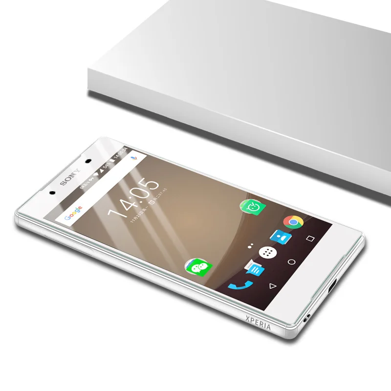 YongYue 9H 2.5D Screen Protector For Sony Xperia z1 z2 z3 z4 z5 Compact Tempered Glass protective film Z5 Premium | Мобильные