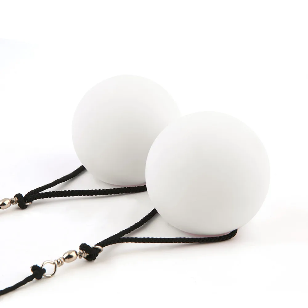 2 шт. танцевальные шары для живота Led Rgb Светящиеся Poi брошенные шары светильник вверх для уровня ручной реквизит сценические аксессуары