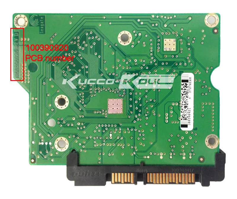 Детали жесткого диска печатная плата 100390920 для Seagate 3 5 SATA hdd восстановление данных