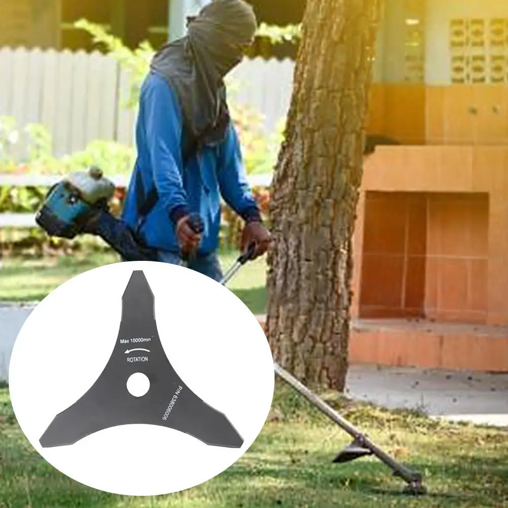 Переносная газонокосилка аксессуары для кустореза 3 зуба марганцевая сталь