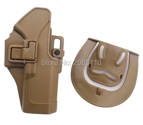 

Glock 17 Tactical CQC Right Hand Belt Holster Paddle Pistol Gun Holster With Pistol Gun Sling For Glock 17 19 22 23 31 32