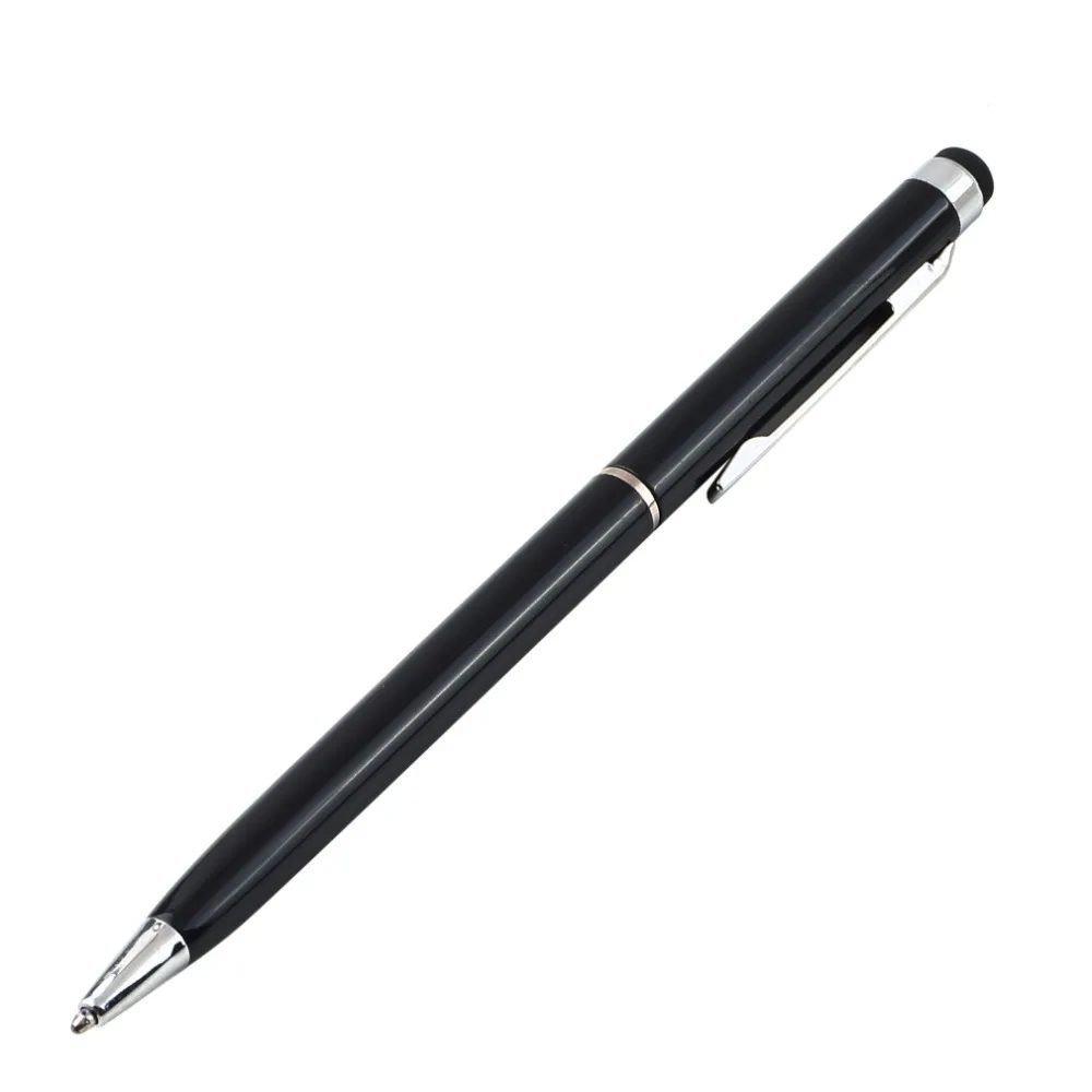 2в1 емкостный сенсорный экран Стилус и шариковая ручка для iPad 2 3 для iPhone 4 4S Черный Прямая поставка