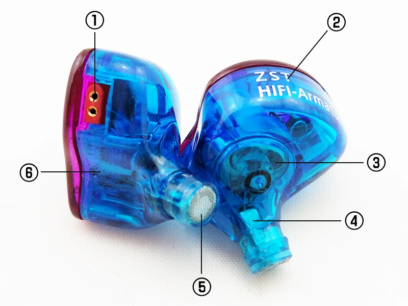 KZ ZST гибридные наушники Bluetooth+ Проводные 2 кабеля арматура+ Динамический привод Hi-Fi бас наушники для спорта музыки смартфонов