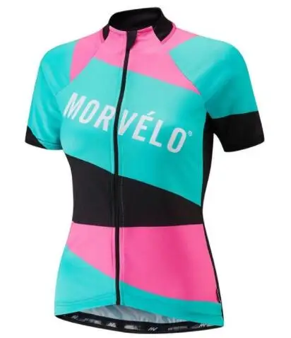 017 Morvelo/женская летняя футболка для девочек с короткими рукавами для велоспорта, велосипедная футболка для езды на велосипеде, MTB, для занятий спортом на открытом воздухе, Ropa ciclismo, одежда - Цвет: 017