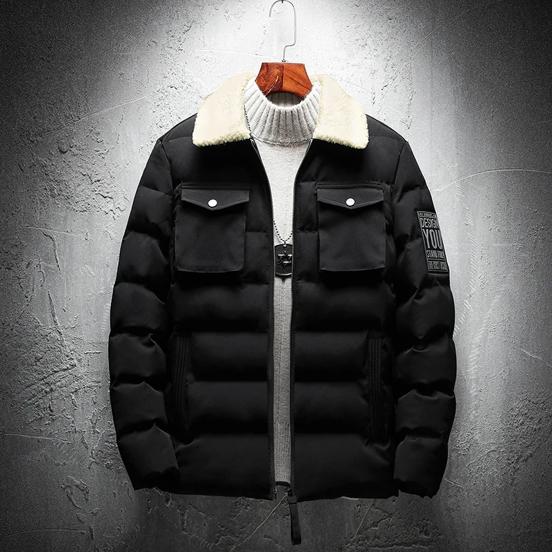 Большие размеры 6XL 7XL мужские зимние куртки и пальто Мужская Верхняя одежда