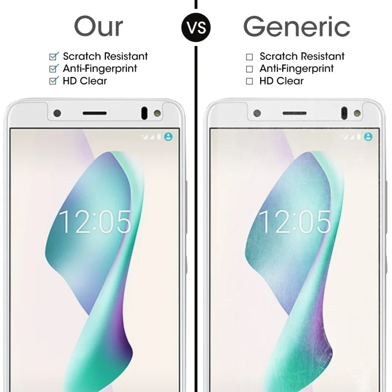 Оривуд для BQ Aquaris V VS Plus 9H 2.5D Премиум-класса ультра-тонкий HD закаленное стекло