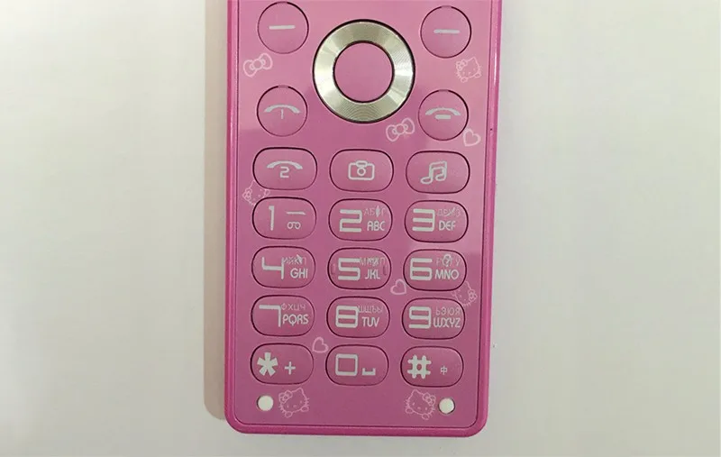 Hello kitty, 1800 мА/ч, флип, две sim-карты, GPRS, дыхательный светильник, сенсорный экран, сотовый телефон для женщин, девочек, детей, MP3, MP4, мультяшный мобильный телефон