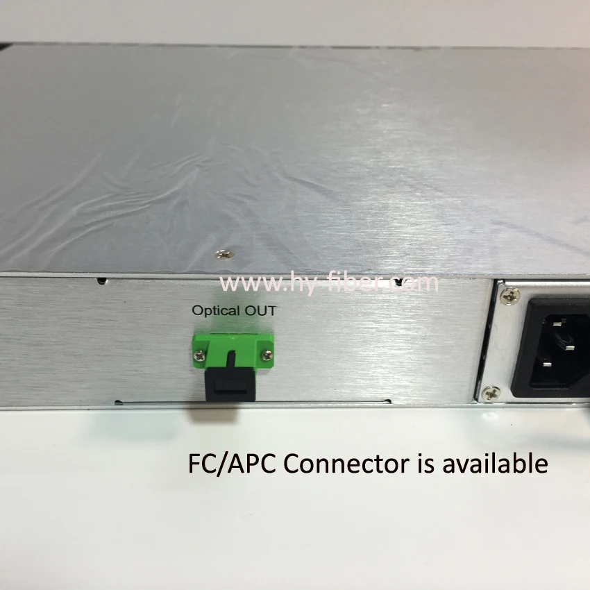 CATV 1310nm Fiber Optical Transmitter Power 30mW(14.5dBm) SC/APC Port Dual Supply HY-21-13T30 | Мобильные телефоны и