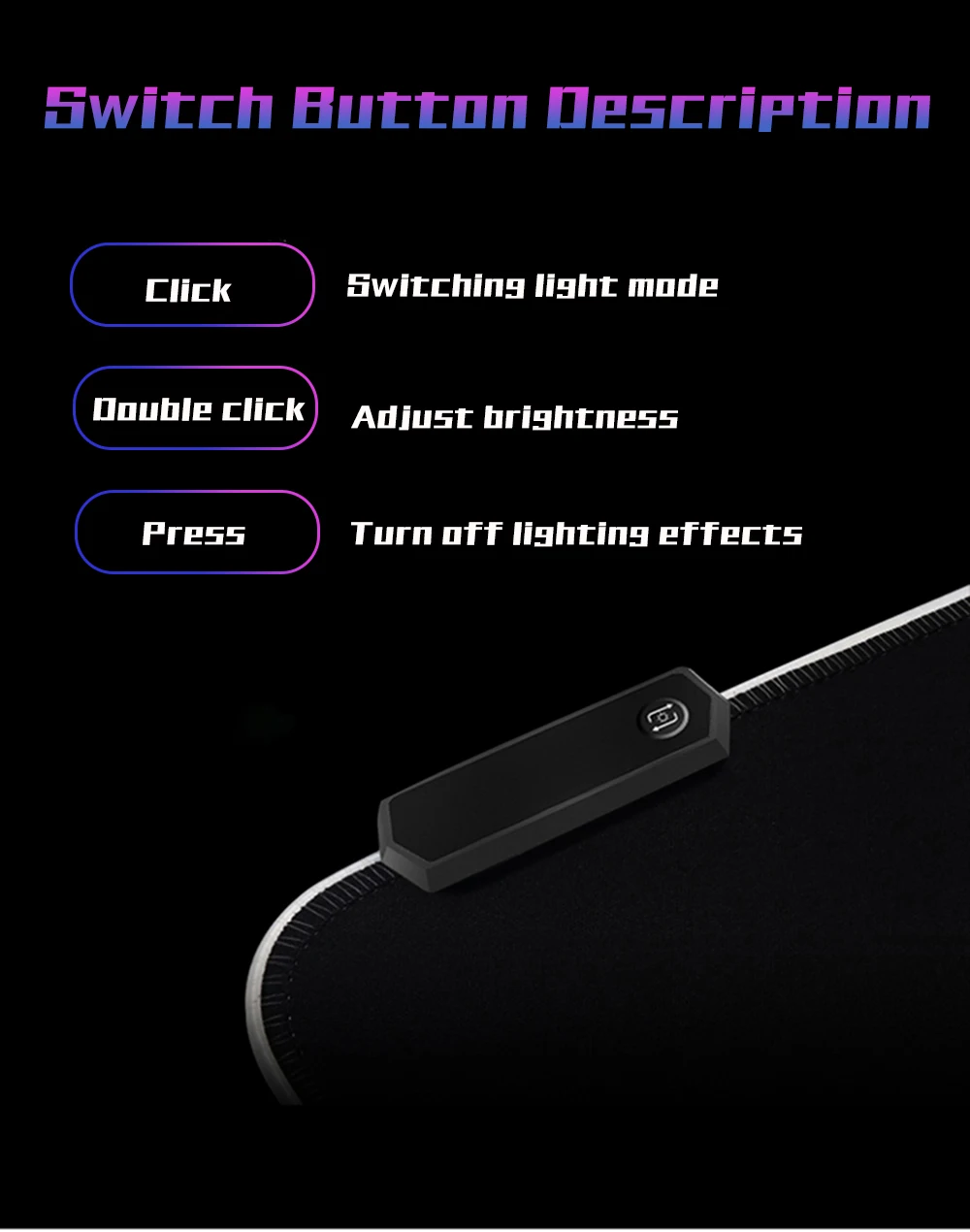 RGB коврик для мыши игровой коврик для мыши большой геймер большой супер размер XXL игровой коврик для клавиатуры Mause светодиодный коврик из натурального каучука для геймера
