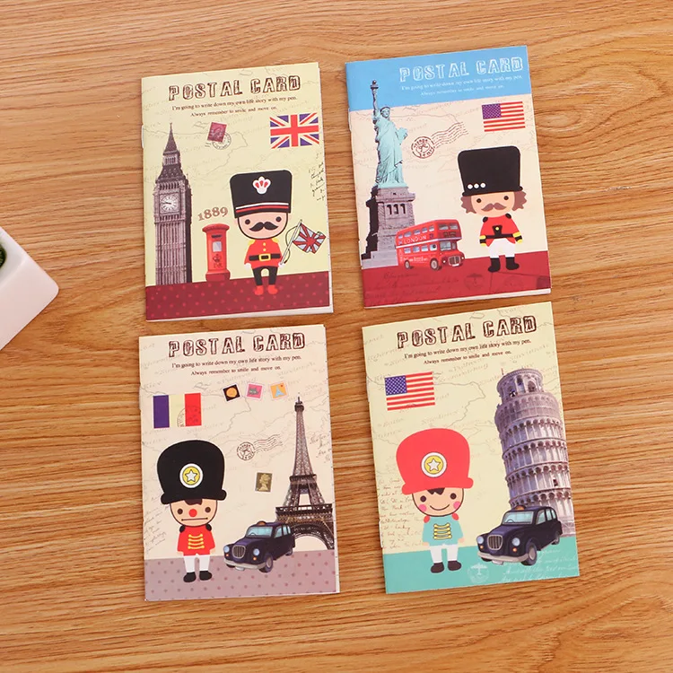 Climemo 1 piece London Notebook Soft Cover Soldier Pocket Size 12*8.5cm NP229 | Канцтовары для офиса и дома