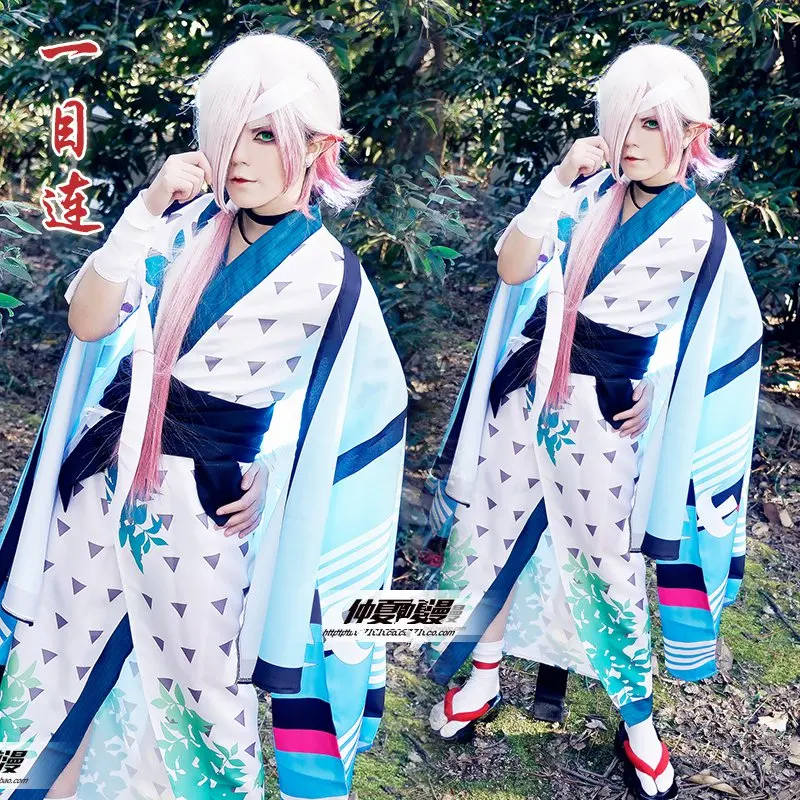 Игра Onmyoji SSR Ichimoku Ren Пробуждение косплей костюм японская Униформа аниме |