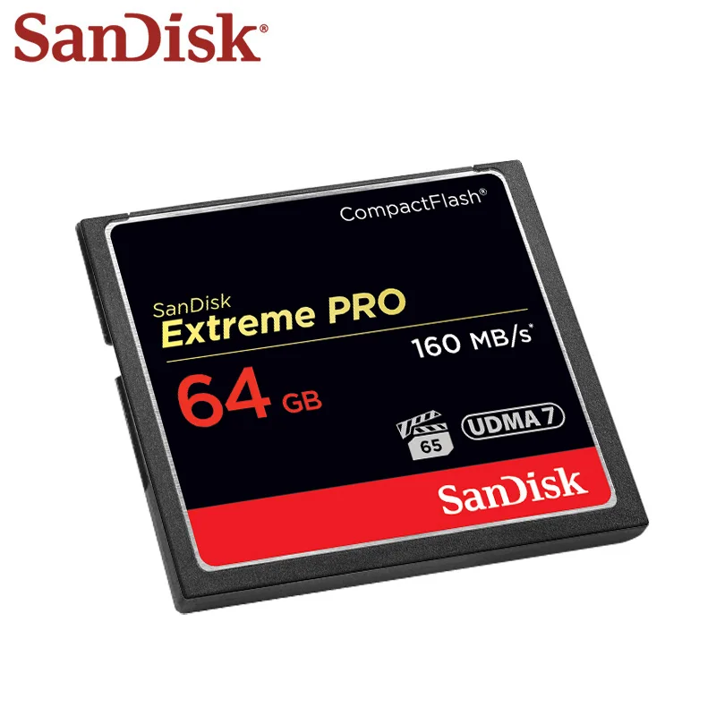 Карта памяти SanDisk Extreme Pro 32 Гб 64 максимальная скорость чтения 160 м/с CF карта флэш 128