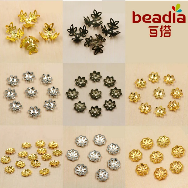 Большая распродажа золотой серебряный бронзовый родиевый полый цветок