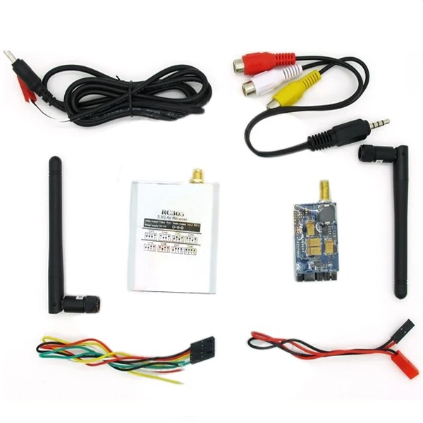 Skyzone FPV 5 8G 400mW 8 канальный аудио видео av ресивер RC305 с передатчиком TS353 для