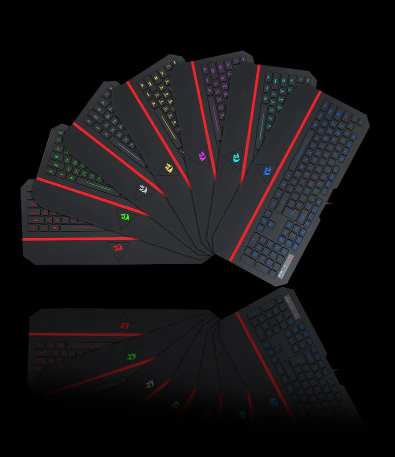 Клавиатура Spanis игровая Redragon Kaeyboard с RGB подсветкой 104 клавиш|Клавиатуры| |
