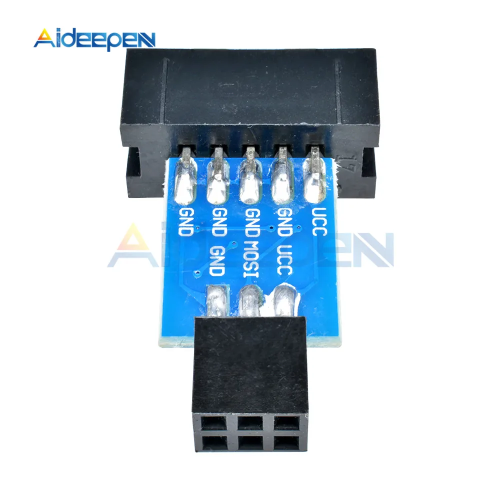 10 шт. Стандартная плата адаптера для ATMEL STK500 AVRISP USBASP ISP | Инструменты