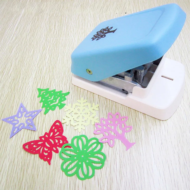 5 см Экстра грош Hohl-out Embosser Diy Blume Sparen Arbeit Скрапбукинг Maschine материал папье удар Locher Forma De Eva