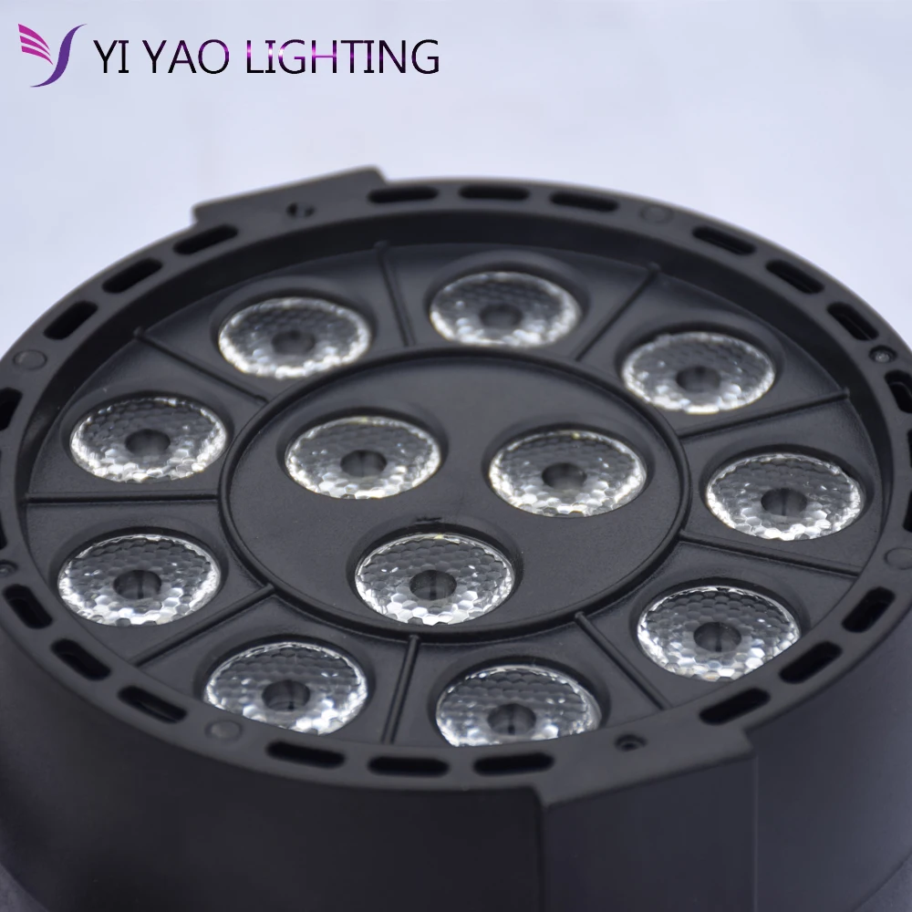 Светодиодный эффект освещения RGBW светодиодный Par свет 12 W x 3 Светодиодный DMX 4-в-1 Может сценический суперяркое освещение для свадьбы DJ событие вечерние шоу
