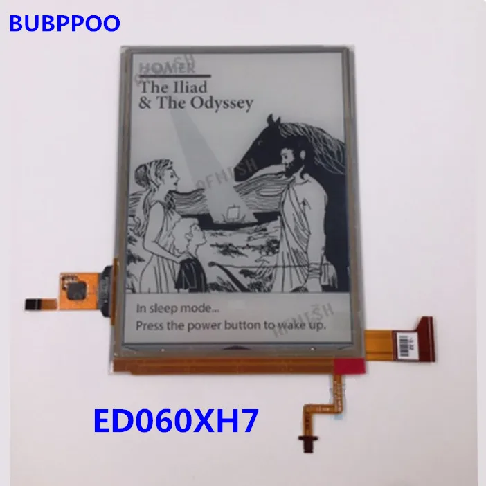 ED060XH7 " eink cta 2 ЖК-экран с подсветкой и сенсорным экраном для PocketBook touch Lux 3 PB626(2)-D-WW