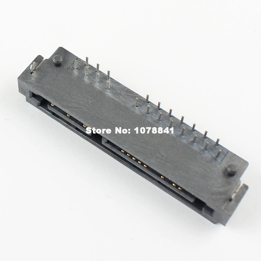 5 шт. Sata 7 + 15 Pin 22 правый угол погружения Тип Мужской разъем адаптера|connector male|connector