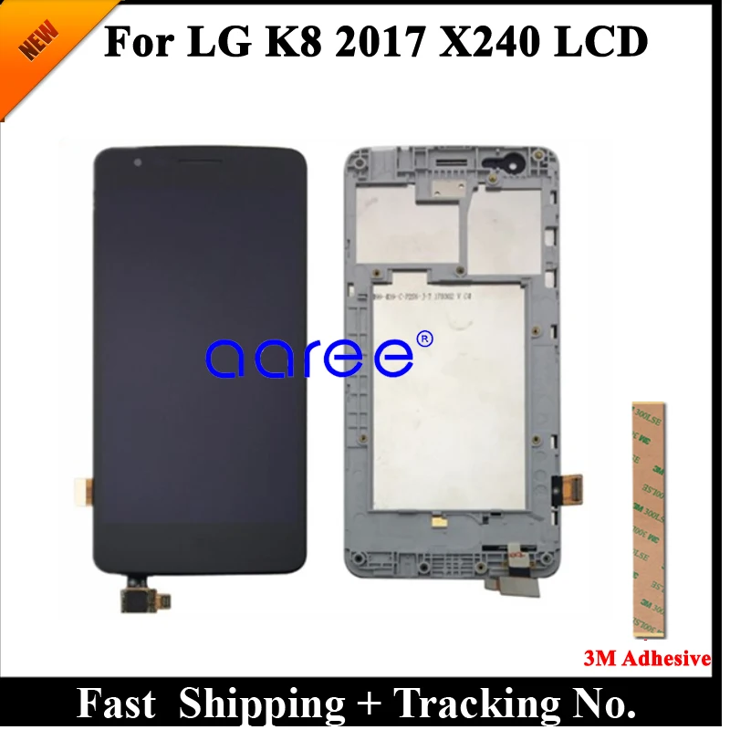 ЖК-дисплей для LG K8 2017 X240 ЖК-экран k8 сенсорный с цифровым преобразователем в сборе -
