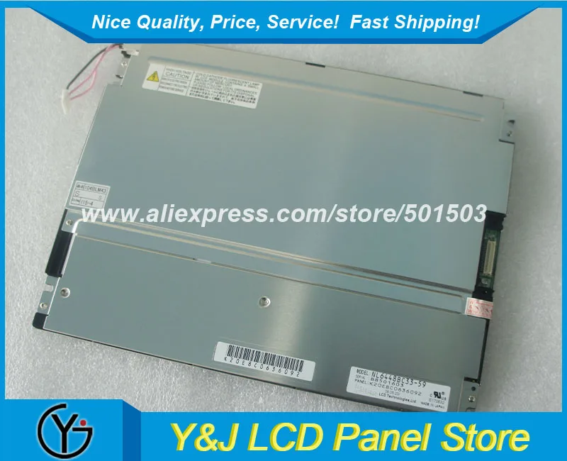 10 4 дюймовый ЖК-дисплей 640*480 панель экрана NL6448BC33-59