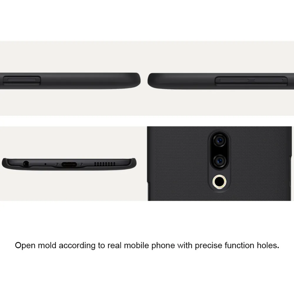 Для Meizu 15 plus чехол Nillkin матовый пластиковый ПК Жесткий чехол s матовая задняя крышка funda Жесткий Мобильный защитный корпус для телефона coque