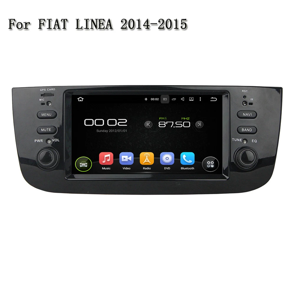 Android 5.1.1 Автомобильный Мультимедийный Плеер Радио GPS навигации головное