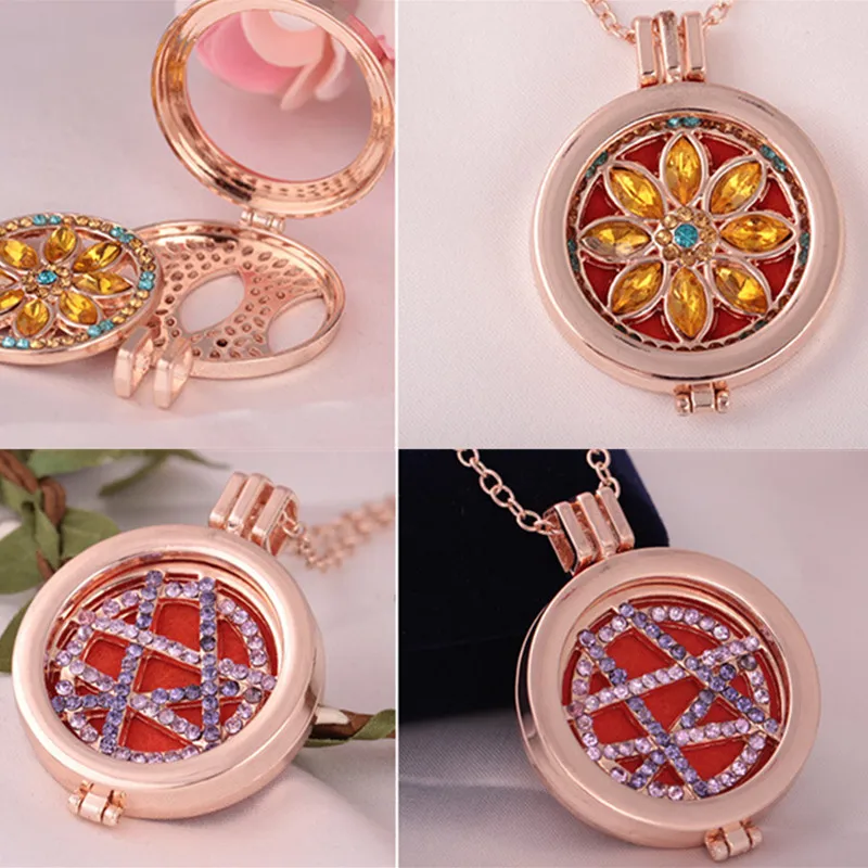 Ожерелье с рассеивателем эфирное масло ароматерапия искусственная подвеска