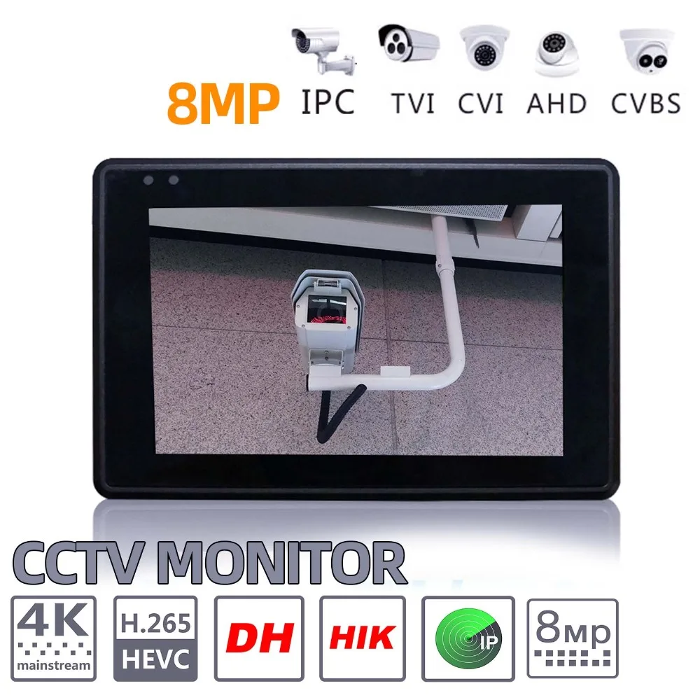 IPC1800ADH плюс Профессиональный Cctv 4 дюймов сенсорный экран Тестер монитор H.265 4 к 8Mp Tvi Cvi Ahd Cvbs ip-камера тестер с PTZ