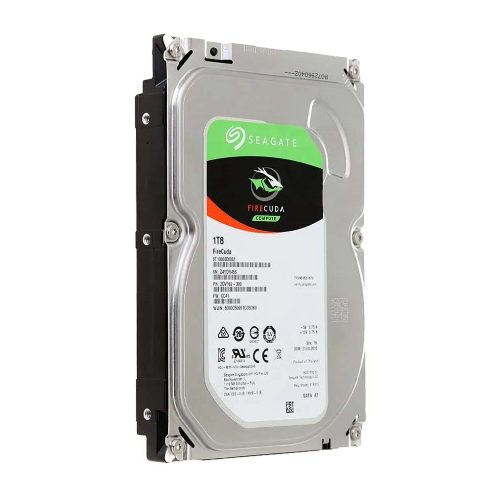 Seagate 1 ТБ Настольный Гибридный внутренний жесткий диск 3 5 &quot7200 об/мин SATA 6 ГБ/сек. 64