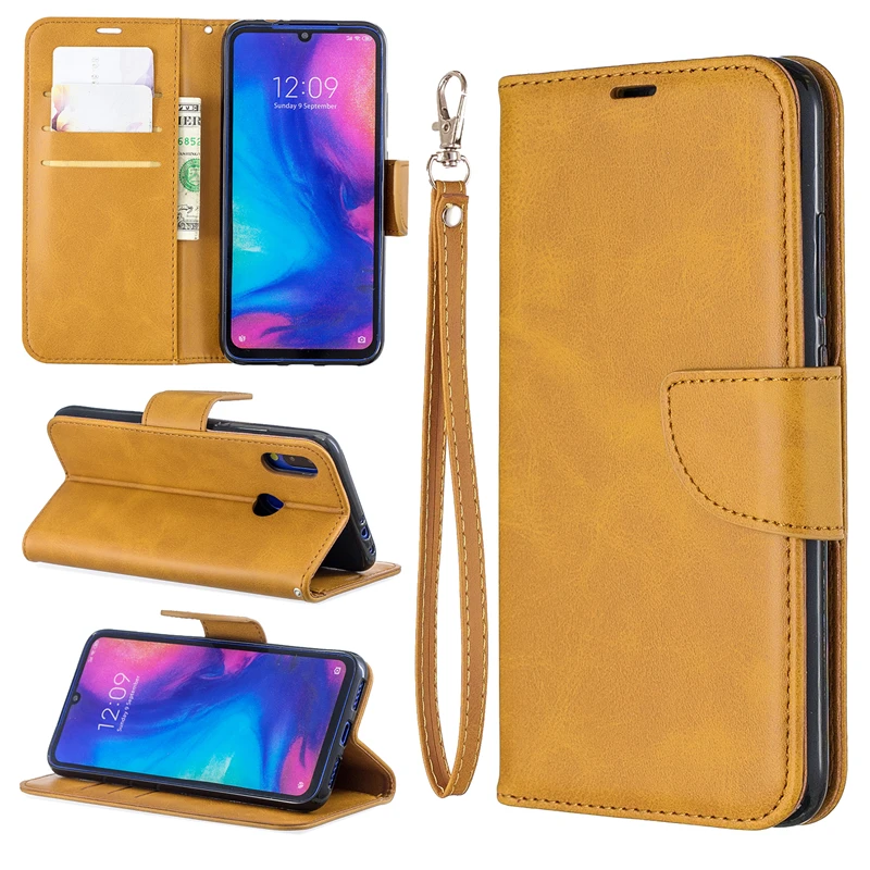 Чехол бумажник для Xiaomi Redmi Note 7 чехол из искусственной кожи Магнитный флип Funda 5 Pro 4