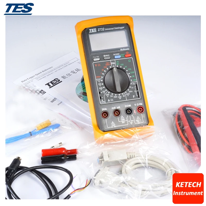RS 232 регистратора данных компании &quotfeilong&quot мультиметр TES2732|multimeter|multimeter datalogger |