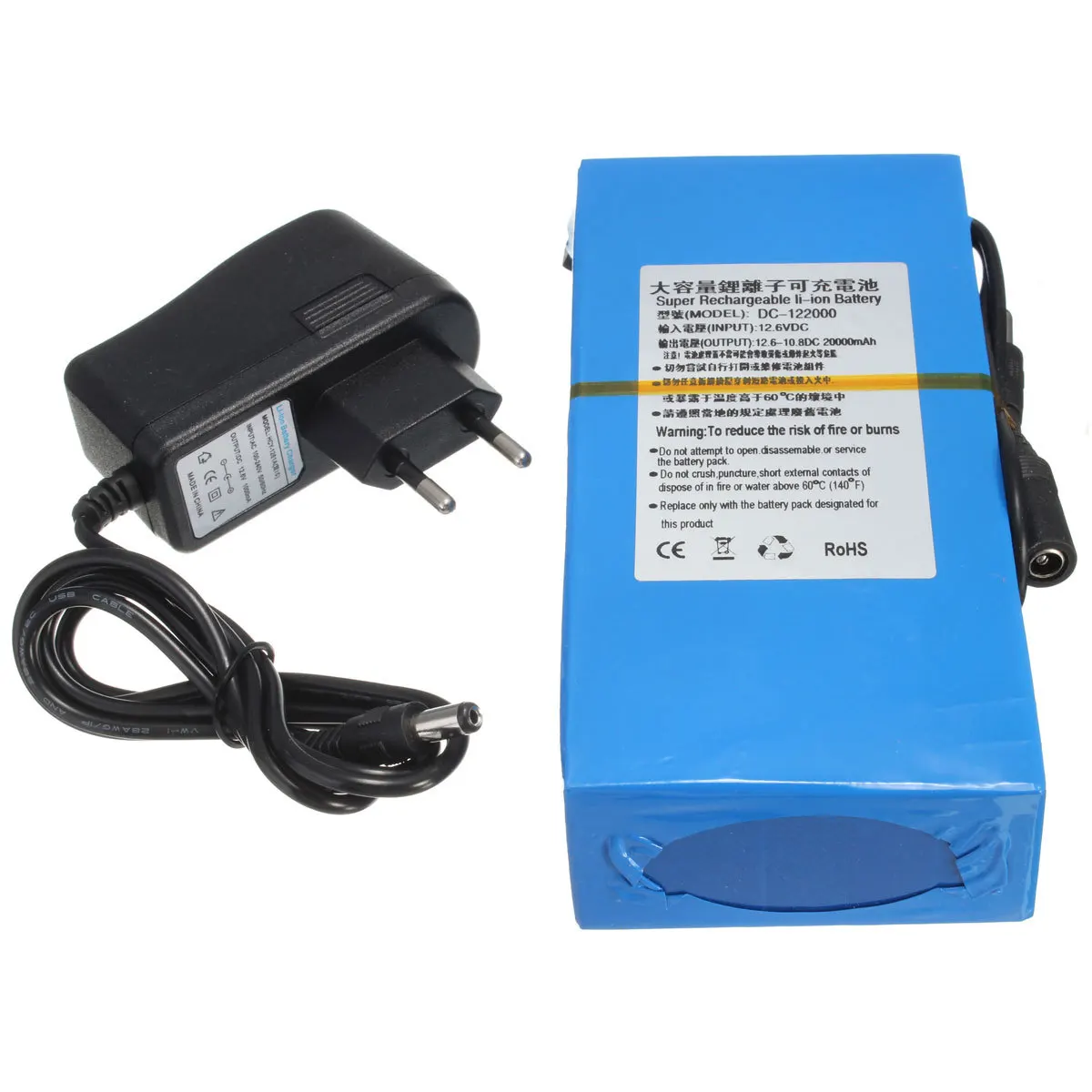 DC 122000 12V 20Ah литиевая батарея перезаряжаемая 20000mah аккумулятор большой емкости
