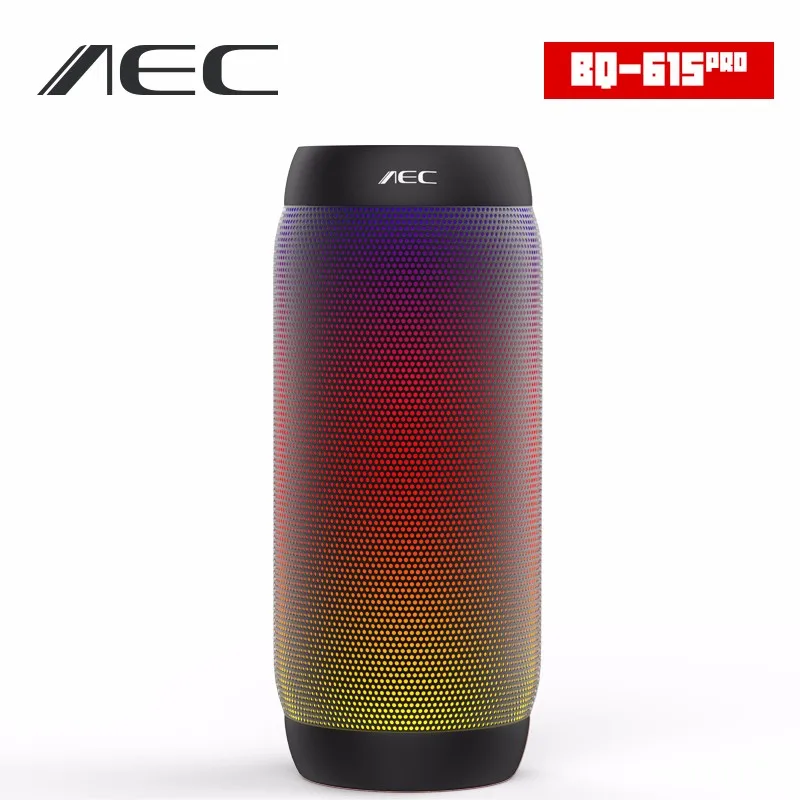 Стереоколонка BQ 615 PRO HIFI цветная светодиодная подсветка Беспроводная Bluetooth 3 0