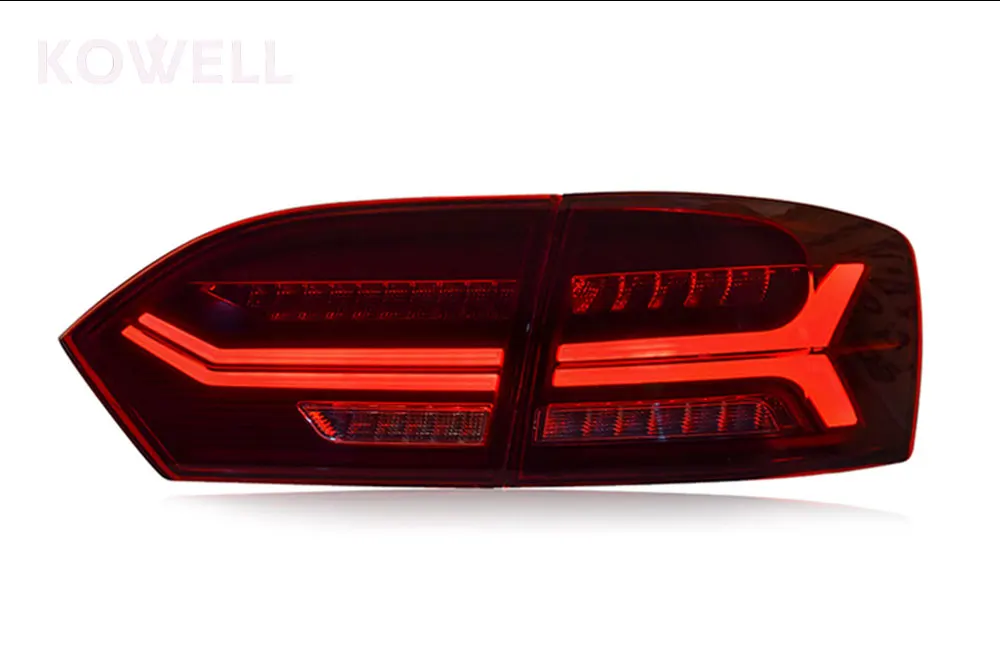 KOWELL автомобильный Стайлинг для vw jetta 2012- светодиодный задний фонарь GLI MK6 светодиодный задний фонарь NCS для vw jetta светодиодный задний фонарь для автомобиля