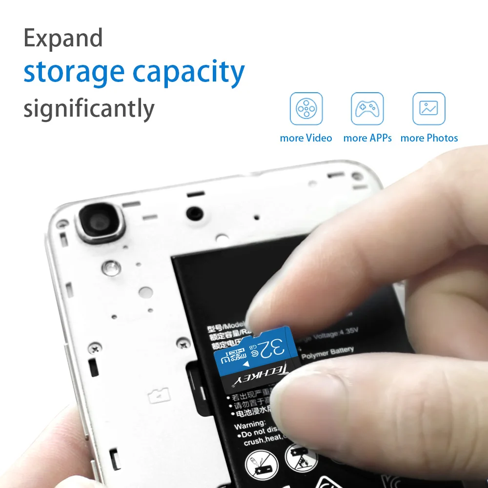 Карта памяти Micro SD карта 32 ГБ 16 8 класс 10 TF Ручка Microsd флэш накопитель U диск для