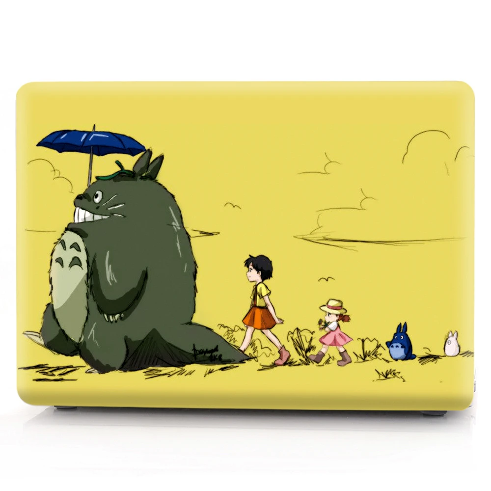 LoliHippo блокнот totoro защитный чехол для Apple Macbook Air Pro 11 6 12 13 3 15 4 дюймов retina Новый