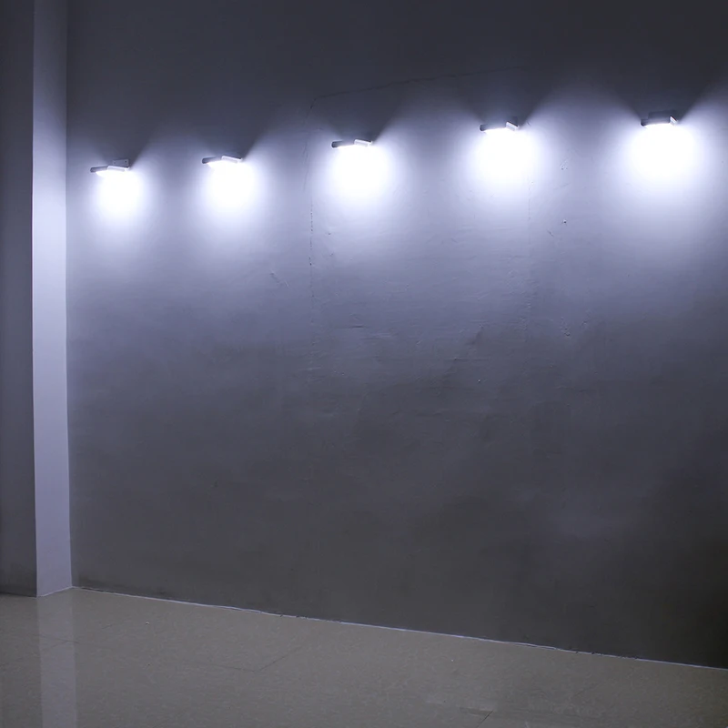 Садовая лампа с датчиком движения водонепроницаемый светильник на солнечной