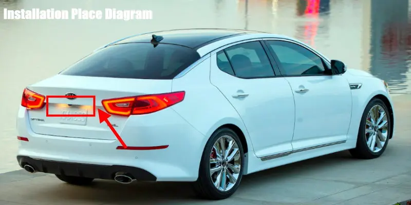 Liislee камера заднего вида для KIA Optima/K5(TF) 2012~ /заднее отверстие/парковочная камера/ночное видение